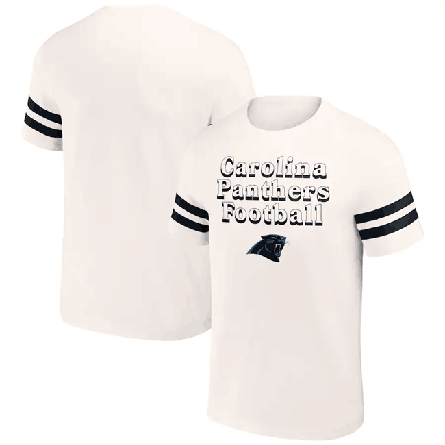 Men's Carolina Panthers Cream x Darius Rucker Collection Vintage T-Shirt